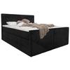Boxspringbett Rodi Schwarz Lf: 180x200 cm - Schwarz, MODERN, Textil (180/200cm) - Livetastic