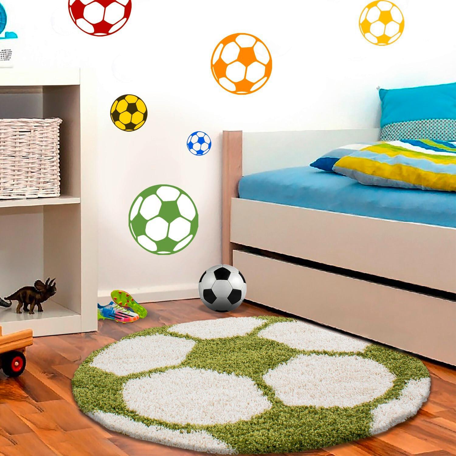 Kinderteppich Fun - Grün, Trend, Textil (120/120cm) - Ben'n'jen