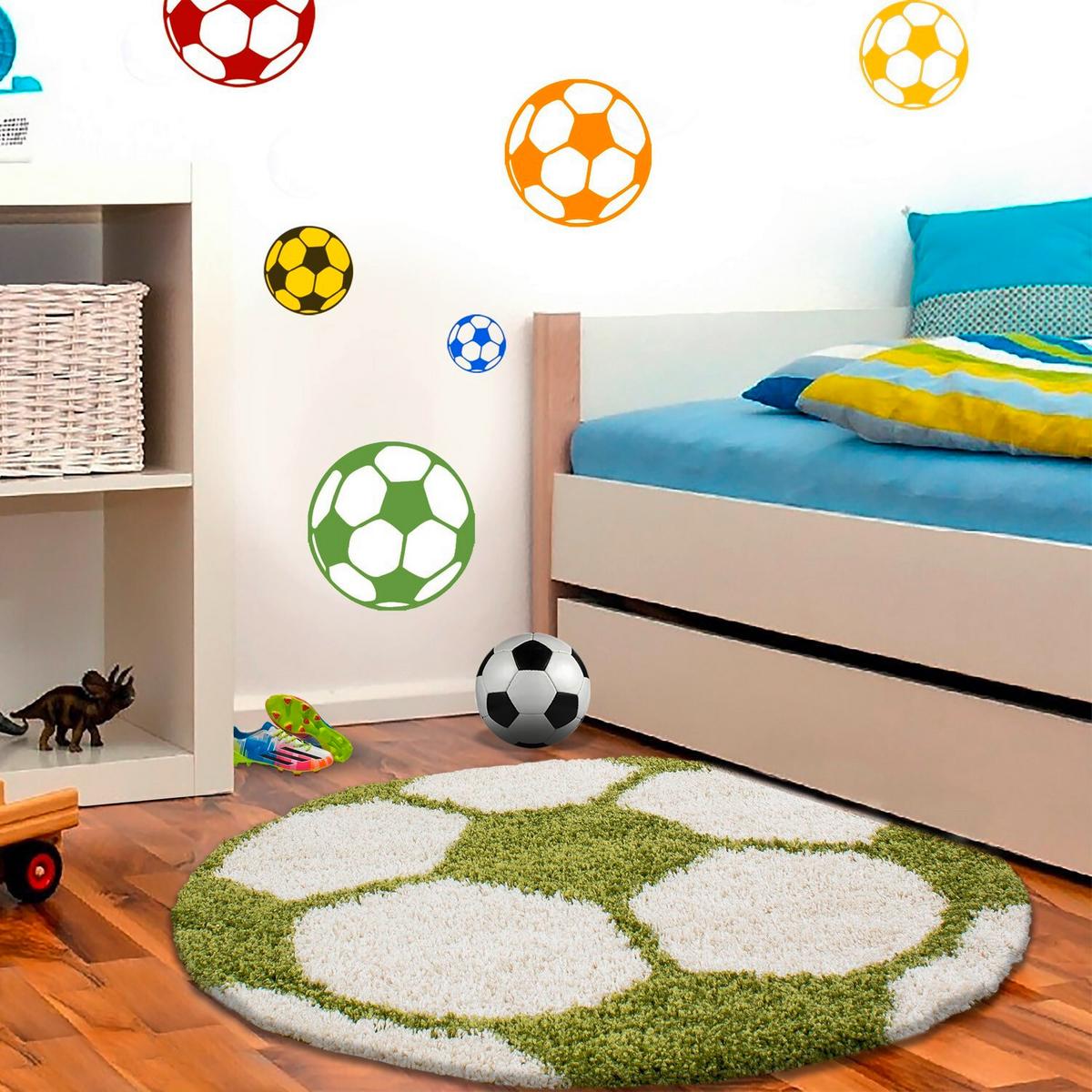 Kinderteppich Fun - Grün, Trend, Textil (120/120cm) - Ben'n'jen