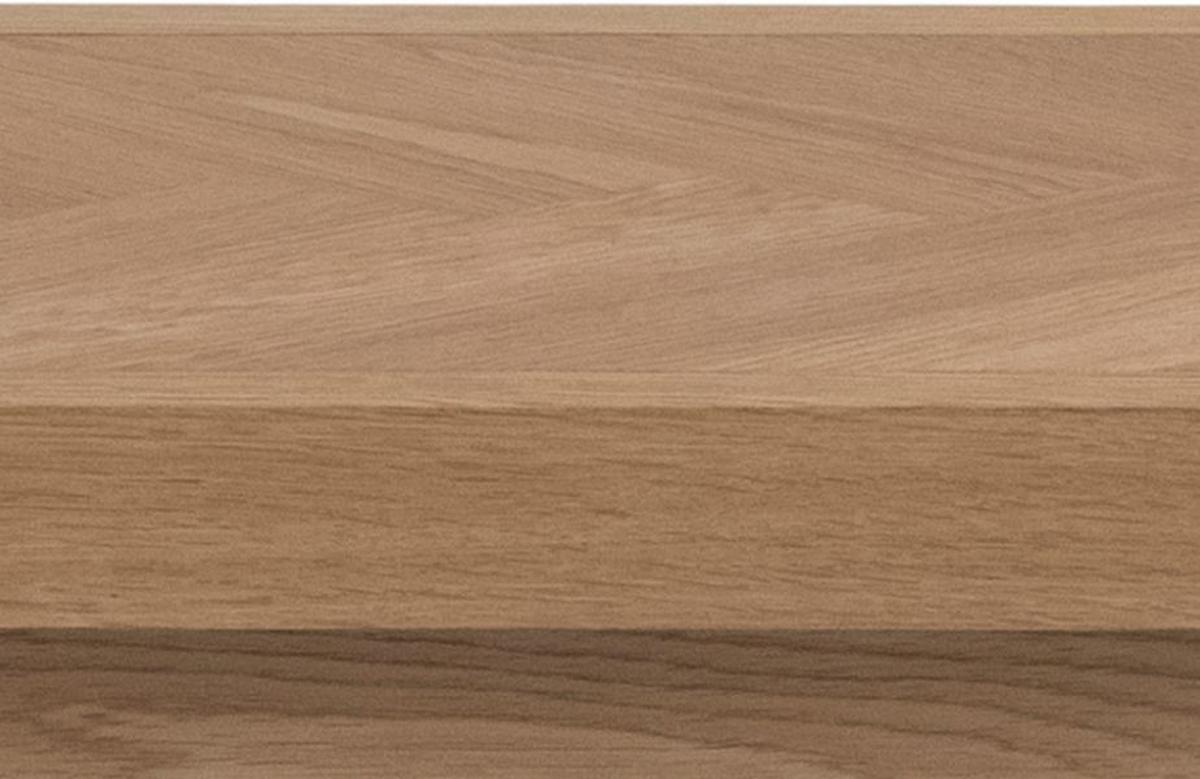 Lavice GALWAY dyha dub 200cm - barvy dubu, Basics, kompozitní dřevo (200/45/36cm)