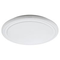 Led-deckenleuchte Lipari Ø 59,5 Cm, Mit Fernbedienung - Weiß, MODERN, Kunststoff/Metall (59,5/7,5cm) - Eglo