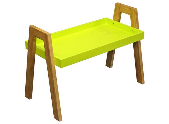 Beistelltisch Scandi Grün - Naturfarben/Grün, MODERN, Holz/Holzwerkstoff (62,5/45/32cm) - Ombra Beistelltisch Scandi Grün - Naturfarben/Grün, MODERN, Holz/Holzwerkstoff (62,5/45/32cm) - Ombra