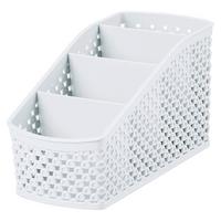 Asztalrendszerező Diamond - fehér, Basics, műanyag (9,5/19,8/10,6cm) - Luca Bessoni