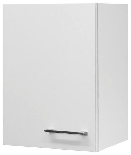 Horná kuchynská skrinka NEO - biela/farba ušľachtilej ocele, Modern, kov/kompozitné drevo (40/54/32cm) - FlexWell