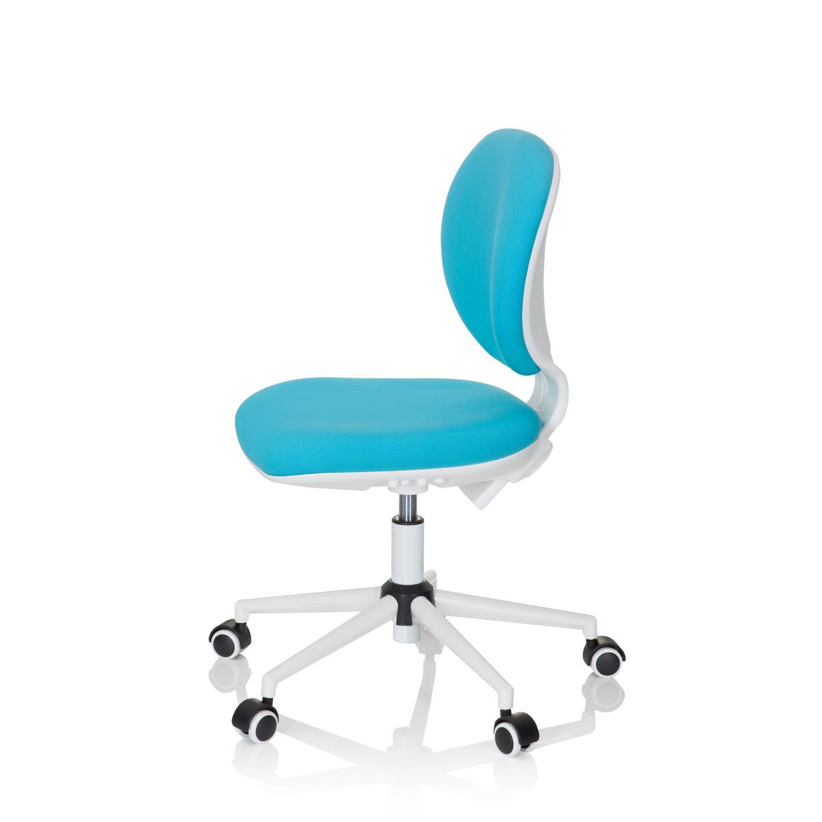 Jugenddrehstuhl Kid Vivo Stoff Türkis - Türkis, Basics, Kunststoff (43/82-95/56cm) - MID.YOU