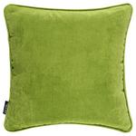 Kissenhülle Alina 40x40 cm Samt Grün mit Reißverschluss - Grün, ROMANTIK / LANDHAUS, Textil (40/40cm) - James Wood