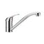 Spültischarmatur Athos - Chromfarben, Kunststoff/Metall (25,5cm)