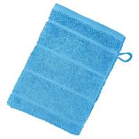 Waschlappen Liliane Blau Baumwolle - Blau, KONVENTIONELL, Textil (16/21cm) - Ondega