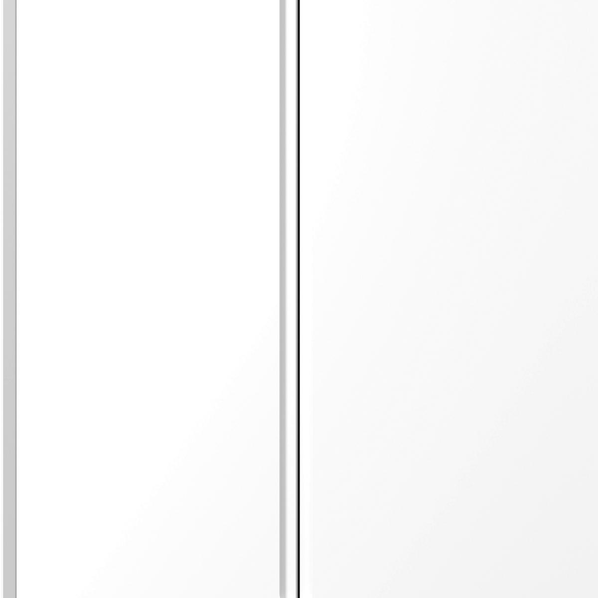 Šatníková skriňa MARLO š. cca 100 cm, dekor biela - biela, Modern, drevo/kompozitné drevo (100/223/60cm) - Bessagi Home