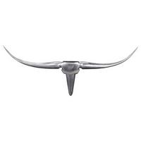 Wanddeko Wohnling Silberfarben B: 74 cm - Silberfarben, MODERN, Metall (74/35/5cm) - MID.YOU
