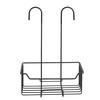 Regál do sprchy DUSCHCADDY MILO 24525100 - černá, Konvenční, kov (25/36/14cm) - Wenko