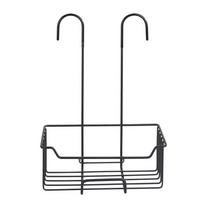 Regál do sprchy DUSCHCADDY MILO 24525100 - černá, Konvenční, kov (25/36/14cm) - Wenko