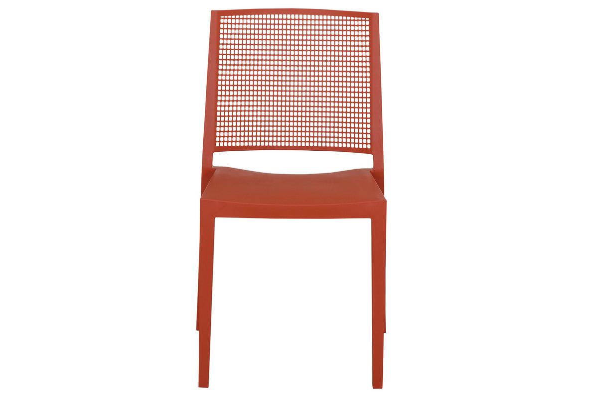 Gartensessel-set T20367 - Rot, Basics, Kunststoff (46/80/56cm) - Siena Garden