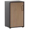Aktenschrank Hank Schwarz/eiche Dekor B: 50,95cm - Schwarz/Eiche Artisan, MODERN, Holzwerkstoff (50,95/83,6/41cm) - MID.YOU