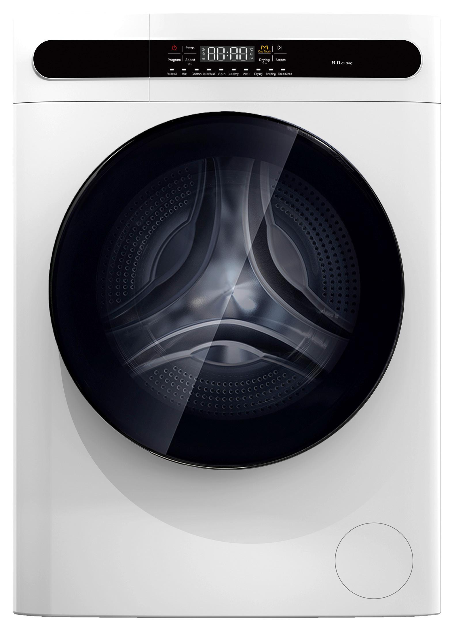 Waschtrockner Wt8+5be - Weiß, Trend, Kunststoff/Metall (60/84,7/52cm) - PKM