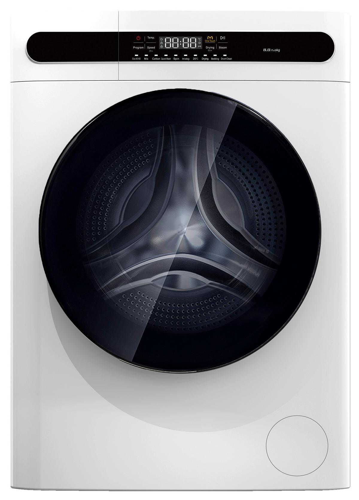 Waschtrockner Wt8+5be - Weiß, Trend, Kunststoff/Metall (60/84,7/52cm) - PKM