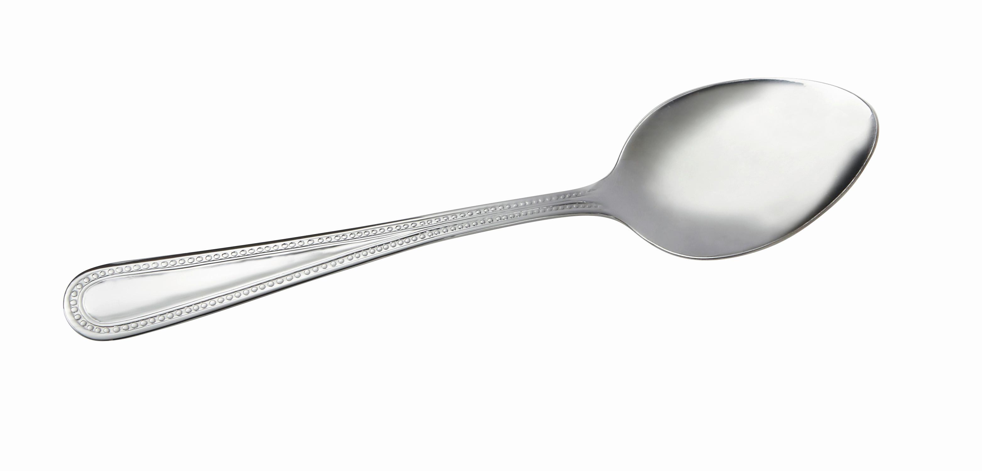 Löffel Jaqueline 4er Set L: Ca. 18,9 Cm - Edelstahlfarben, KONVENTIONELL, Metall (18,9cm) - Luca Bessoni