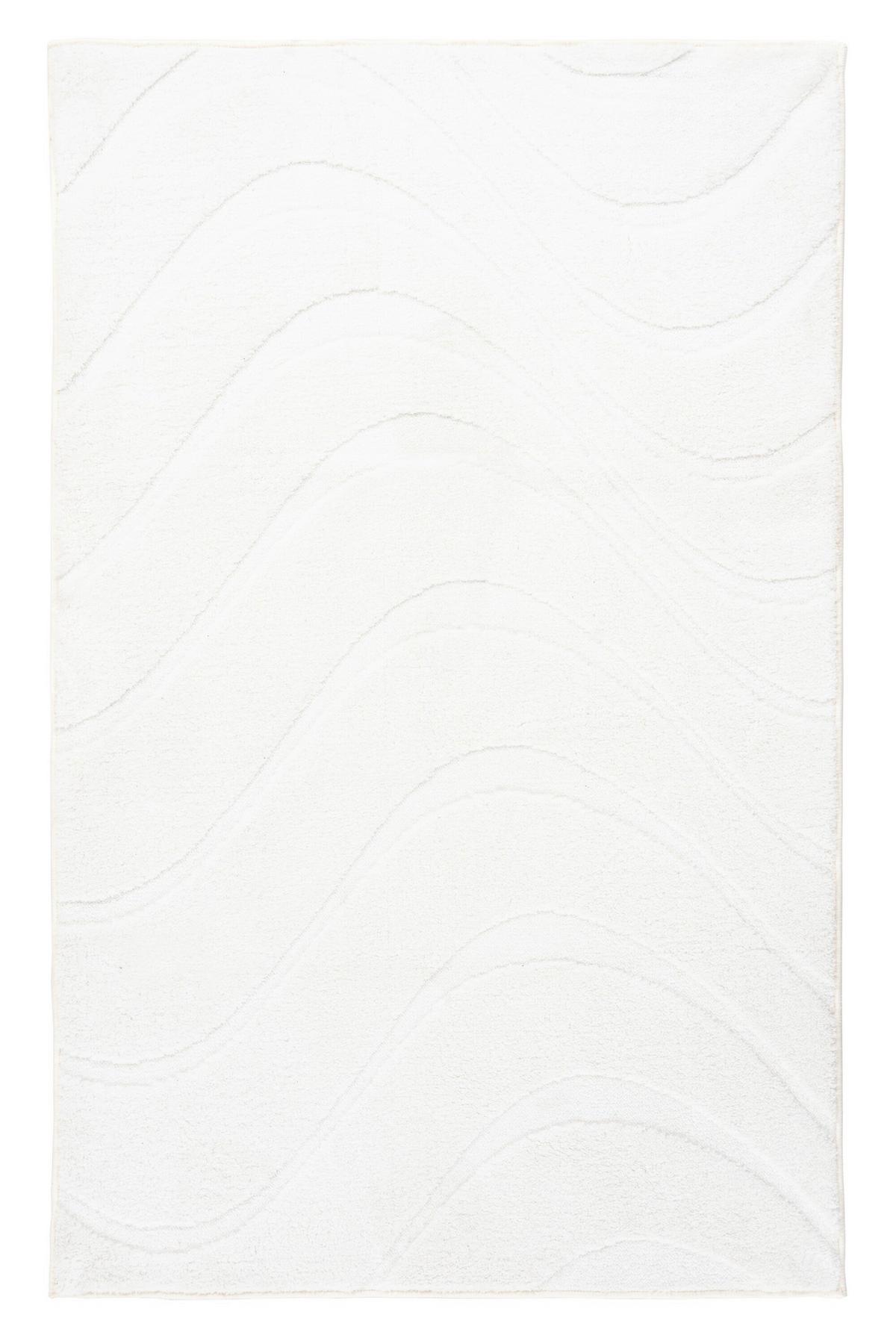 Badematte Ocean Touch Weiß - Basics (50/90cm) - Kayoom