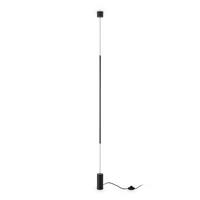 Led-wandleuchte Nero Schwarz D: 6 Cm - Schwarz, Design, Glas/Kunststoff (6/704cm) - Ideal Lux