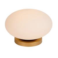 Tischleuchte Goldfarben D: 30 Cm 6w - Goldfarben, KONVENTIONELL, Glas/Metall (30/20cm)