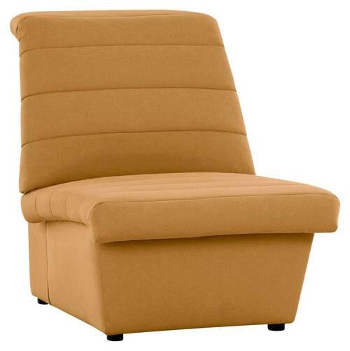 Sessel Looks Viii - Senfgelb/Schwarz, Design, Textil (72/92/103cm) - LOOKS by W.Joop