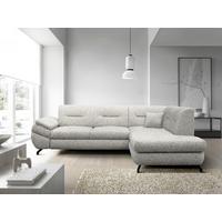 Ecksofa Imo Beige 274x201 Cm - Beige/Schwarz, Design, Textil (274/201cm) - MID.YOU