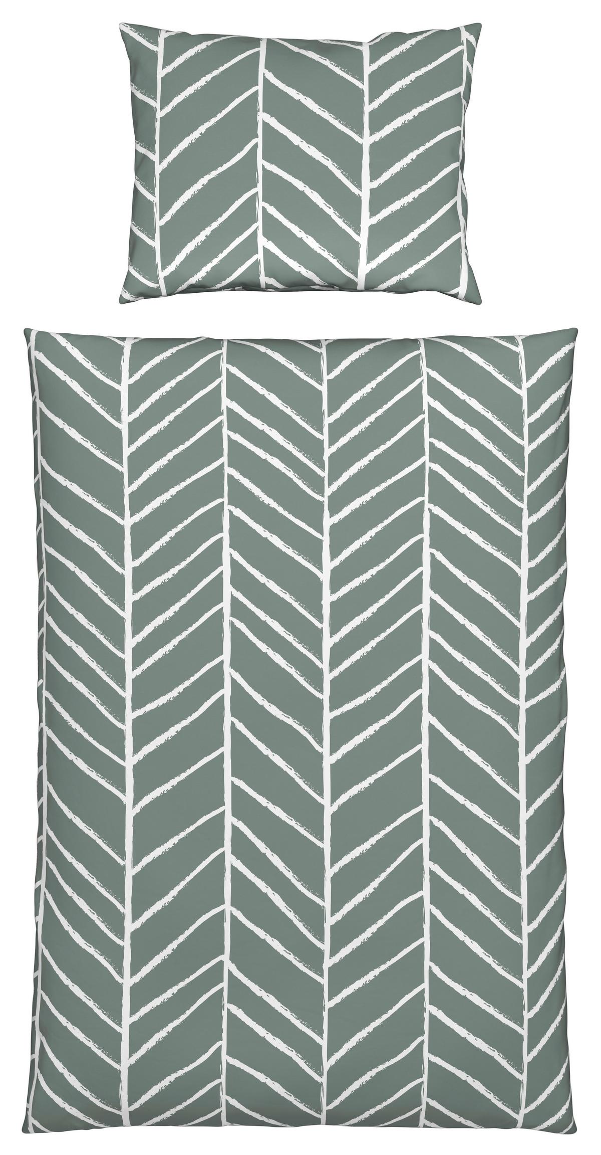 POVLEČENÍ Marble, 140/200cm, jadeitová - jadeitově zelená, Konvenční, textil (140/200cm) - Modern Living