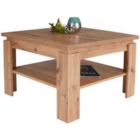 Couchtisch mit Ablagefach Nizza, Artisan Eiche Dekor - Eichefarben/Weiß, MODERN, Holzwerkstoff (70/45/70cm)