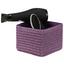 Regalkorb Ingetraud - Violett, ROMANTIK / LANDHAUS, Kunststoff/Textil - James Wood Regalkorb Ingetraud - Violett, ROMANTIK / LANDHAUS, Kunststoff/Textil - James Wood