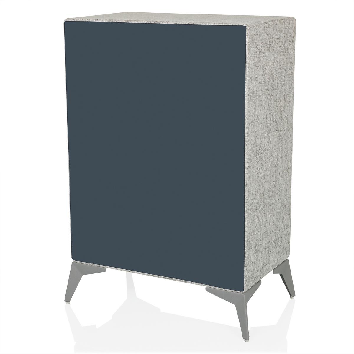 Kommode Skuffy Grau B: 60 Cm - Grau, MODERN, Textil (60/90/35,5cm) - MID.YOU