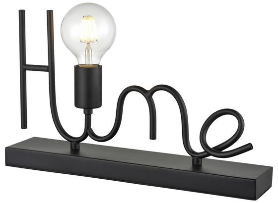 Stolová Lampa Casa - čierna, Štýlový, kov (38cm) - Modern Living Stolová Lampa Casa - čierna, Štýlový, kov (38cm) - Modern Living