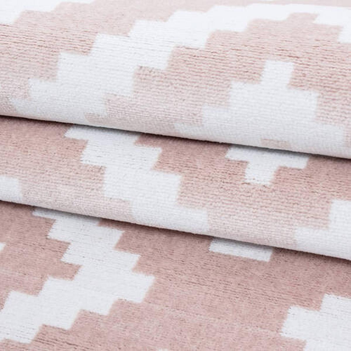 Webteppich Plus - Pink, Basics, Textil (280/370cm) - Novel
