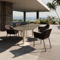 ZÁHRADNÝ STÔL MONACO - béžová, Modern, kov/keramika (220/100/75cm) - Mömax