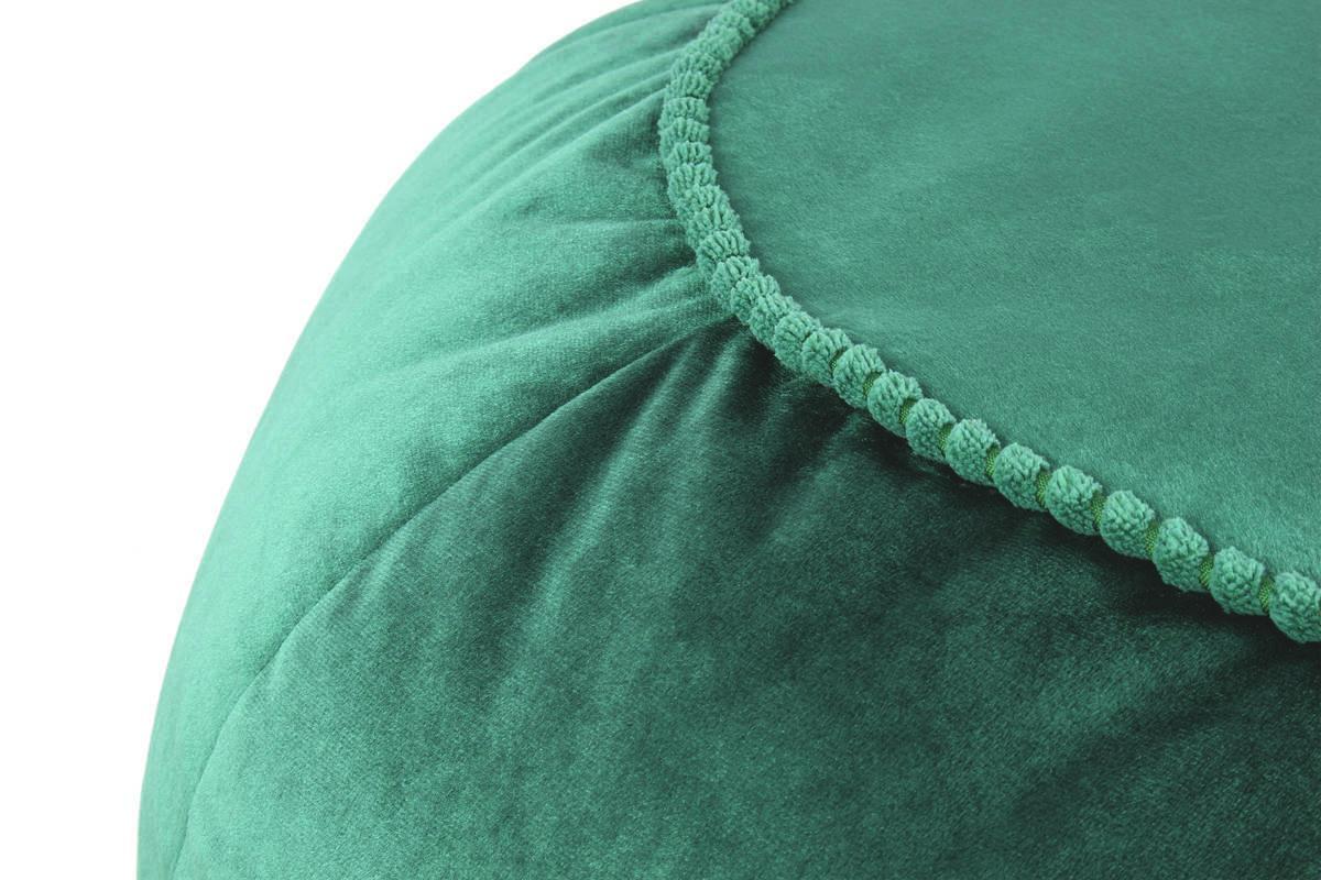 Pouf Taj Mahal Grün - Grün, Basics, Textil (65/35cm)