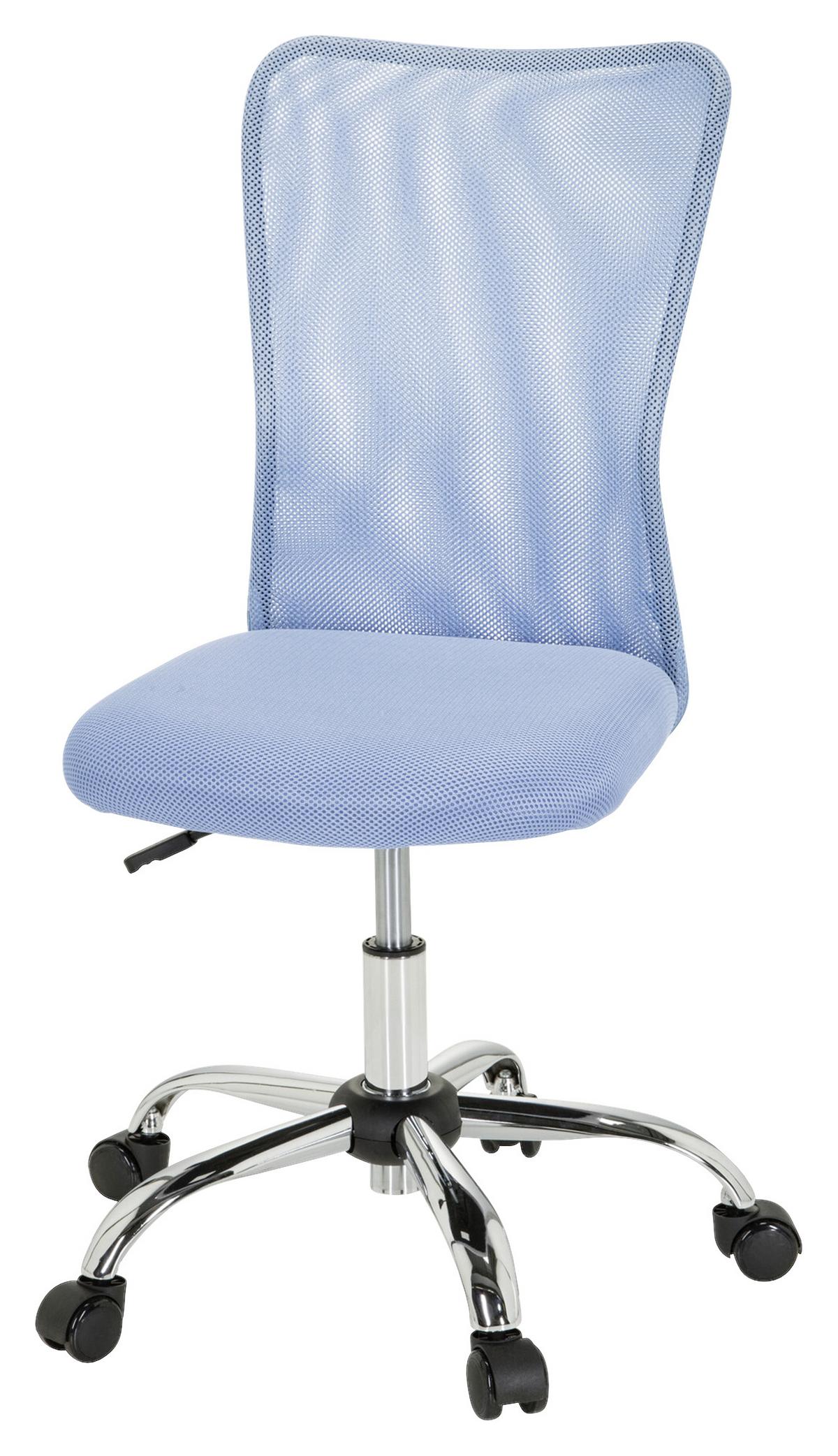 Jugenddrehstuhl Kiddy Net I Blau - Blau, Basics, Kunststoff (54/88-98/54cm) - MID.YOU