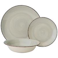 Tafelservice Lionela - Grau, MODERN, Keramik - Luca Bessoni