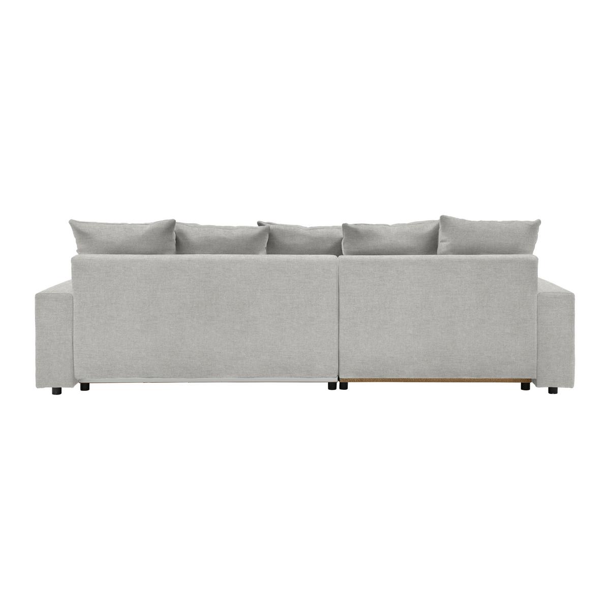 Rohová sedačka ALATRI, obojstr.,strieborná,s vankúšmi - čierna/zelená, Modern, textil/plast (289/90/176cm) - Based
