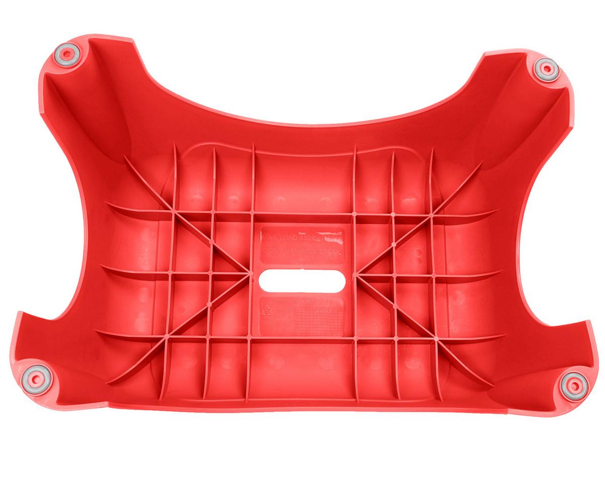 Tritthocker Kunststoff Pink H: 23,5 Cm Rutschfest - Pink/Koralle, Basics, Kunststoff (44/23,5/31cm)