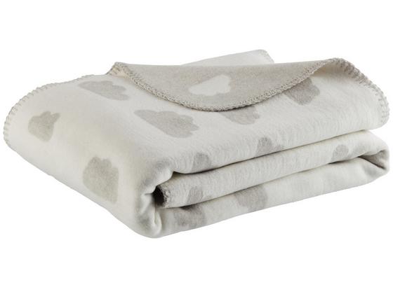 Detská Deka Wölkchen -ext- - svetlosivá, Trend, textil (75/100cm) - Premium Living Detská Deka Wölkchen -ext- - svetlosivá, Trend, textil (75/100cm) - Premium Living