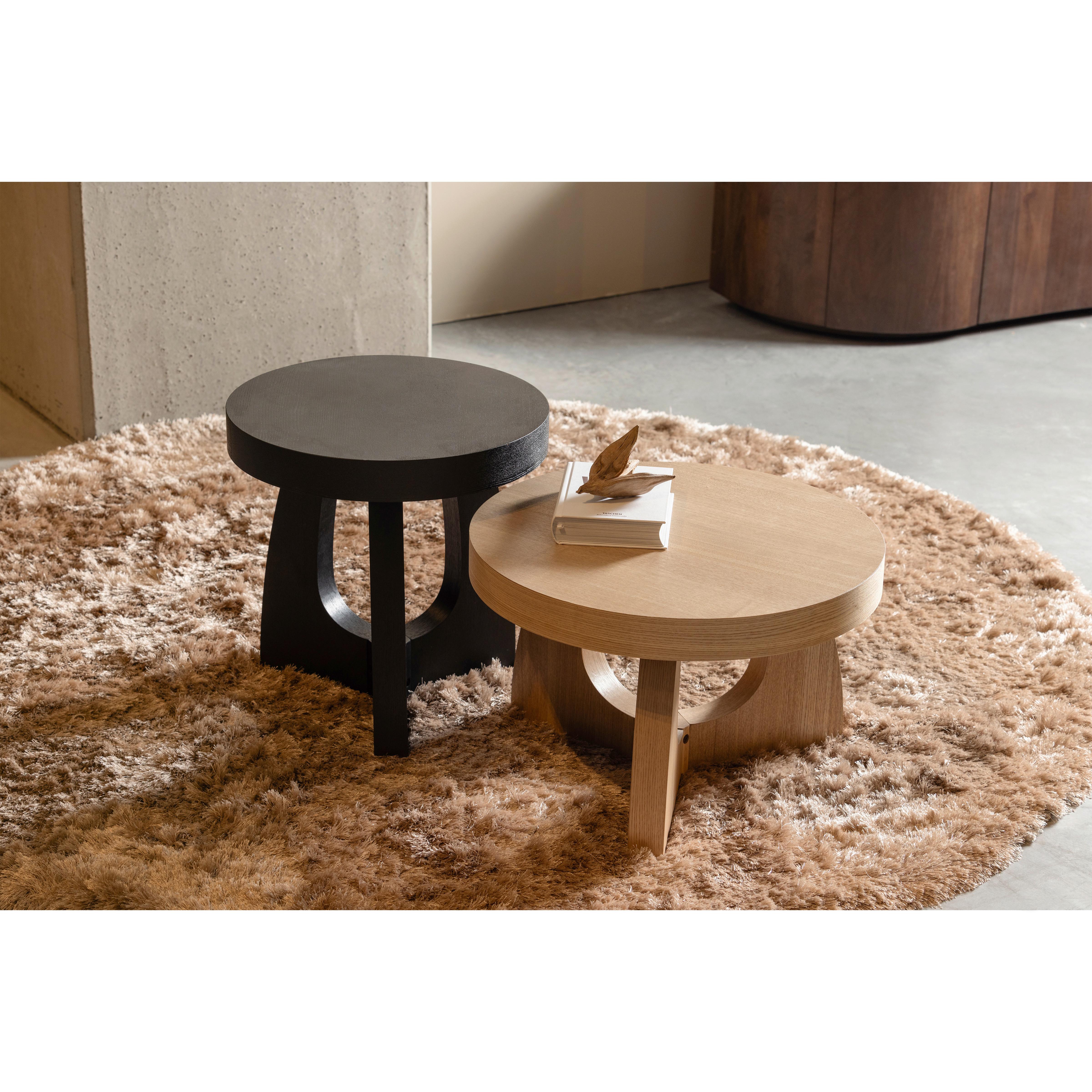 Beistelltisch Tala Naturfarben L: 55 cm - Naturfarben, Design, Holzwerkstoff (55/55/35cm) - Livetastic