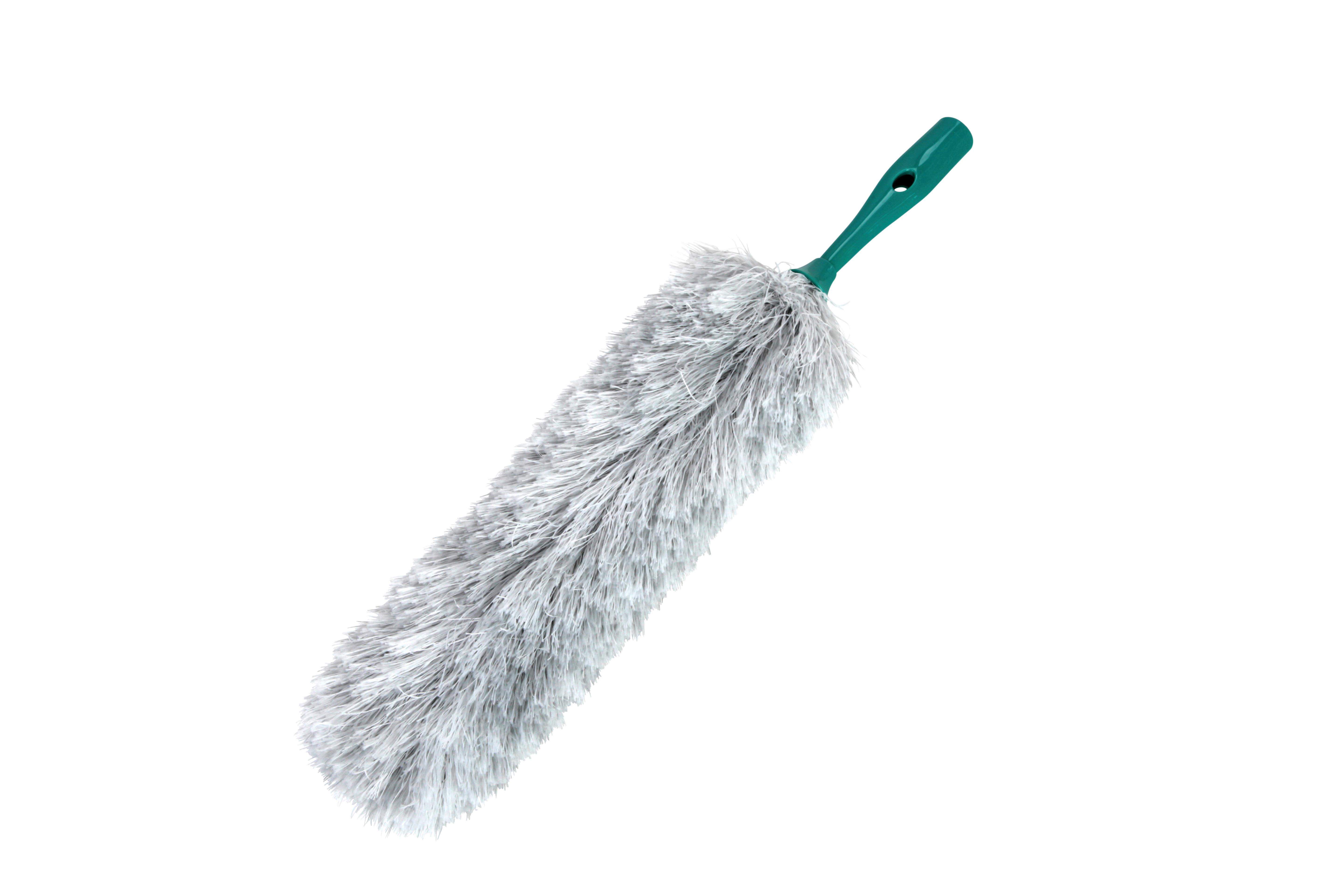 Staubwedel Giant L: 60 Cm Kunststoff-Borsten Ergonomisch - Blau/Weiß, KONVENTIONELL, Kunststoff (5/60cm) - Ondega