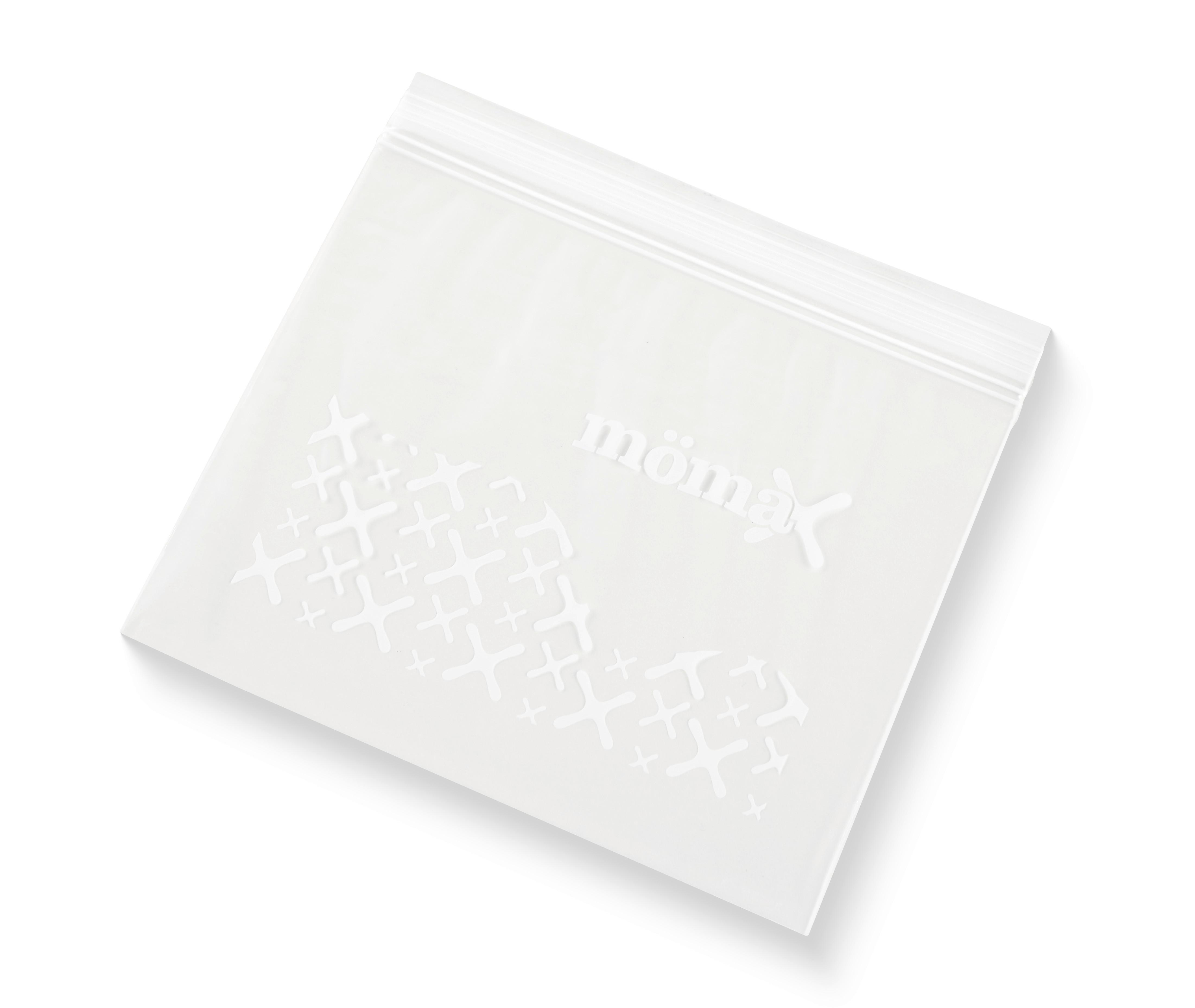 Vrecko na potraviny 2ks - číra/čierna, Konventionell, plast - Mömax