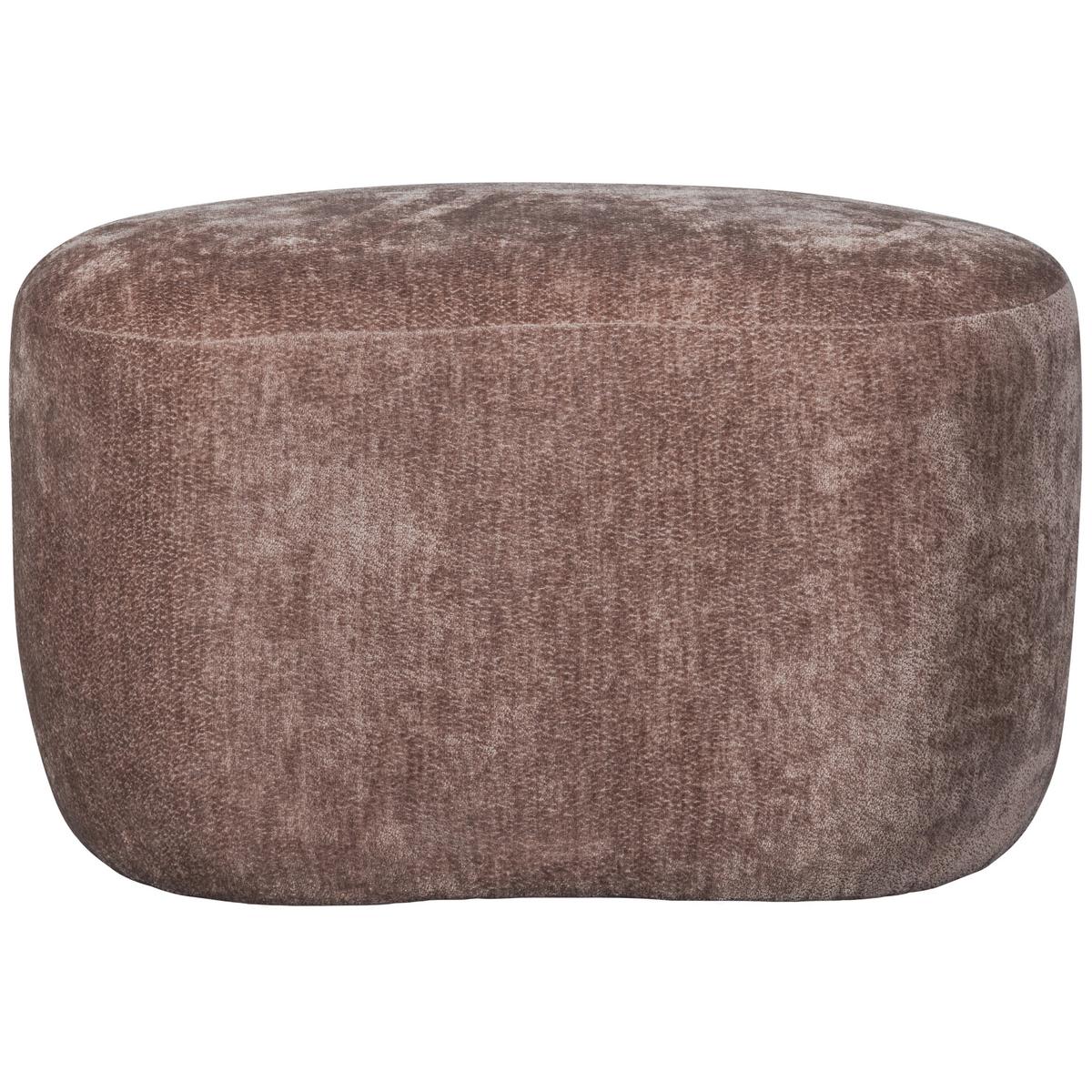 Hocker Popular Taupe B: 73cm - Taupe, Design, Textil (73/43/51cm) - Livetastic
