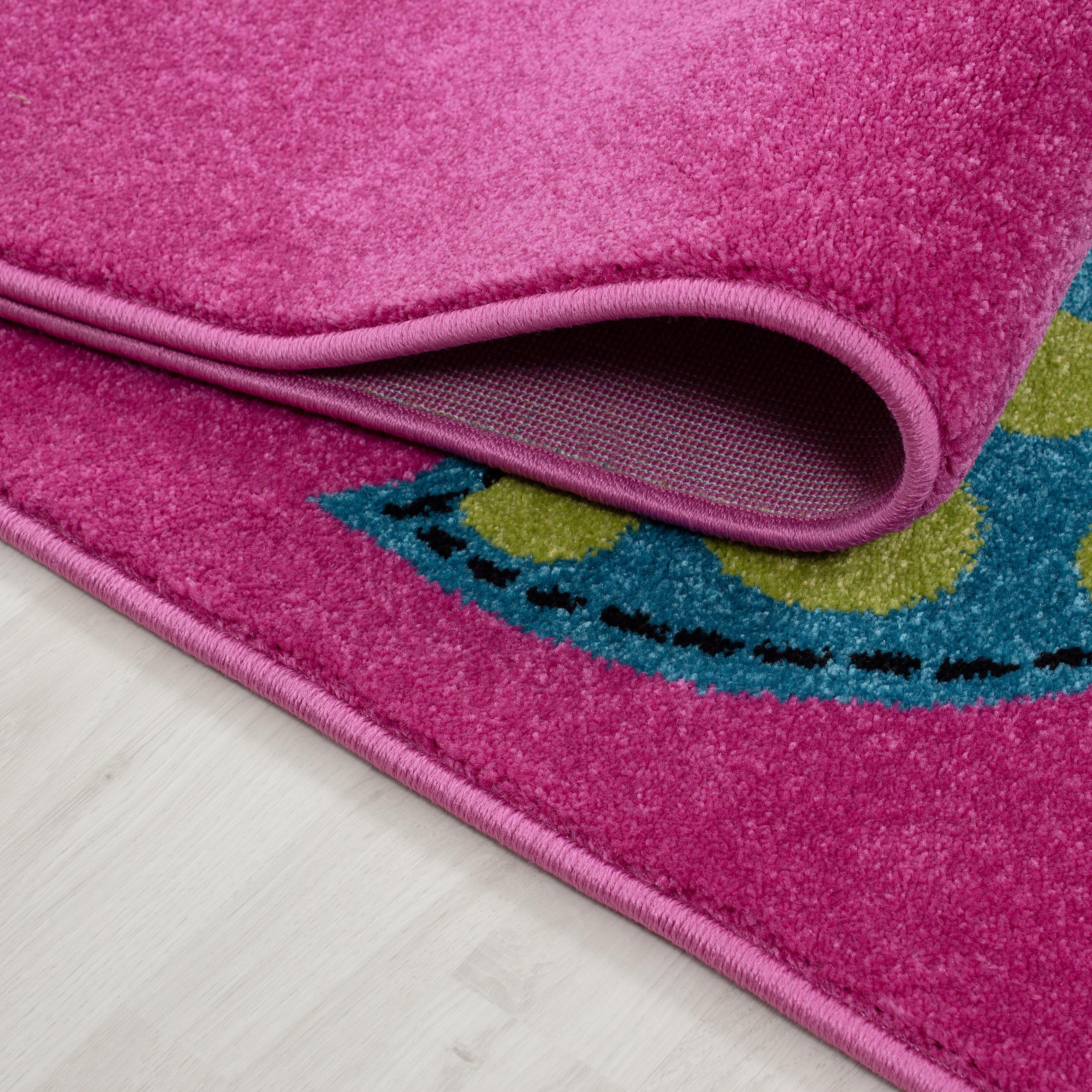 Kinderteppich Kids - Violett, Trend, Textil (160/160cm) - Ben'n'jen