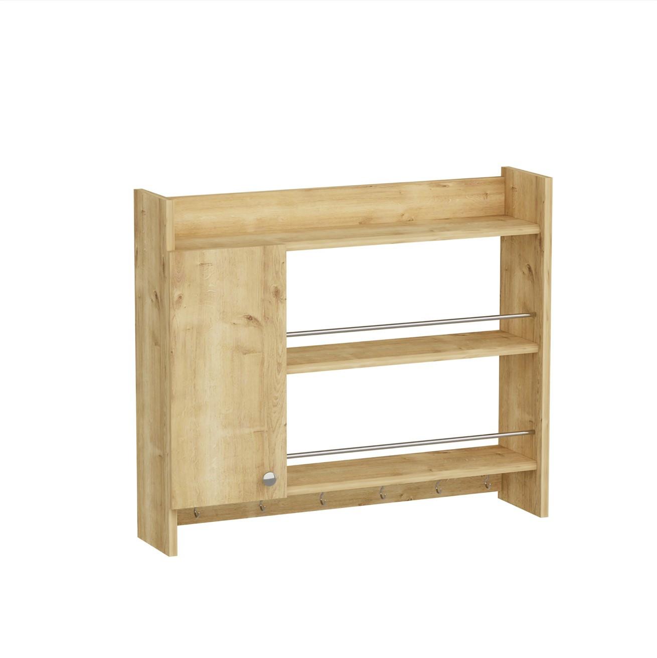 Gewürzregal Dionysos B: 85 cm - Design, Holzwerkstoff (85/72/19,6cm) - MID.YOU