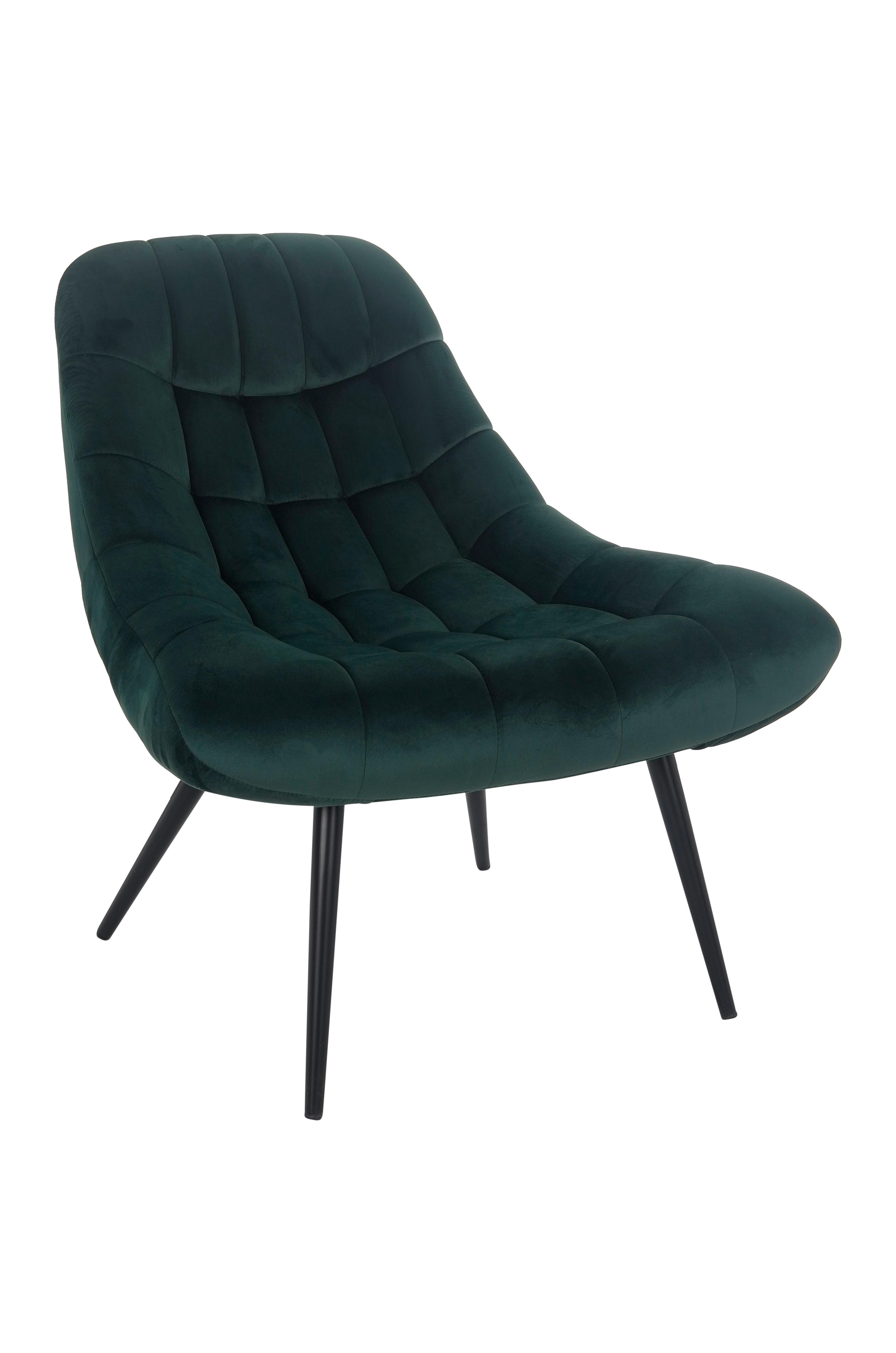 Xxl-sessel Grün, Schwarz B: 76 Cm - Schwarz/Grün, MODERN, Textil (76/85,6/85,6cm) - Livetastic