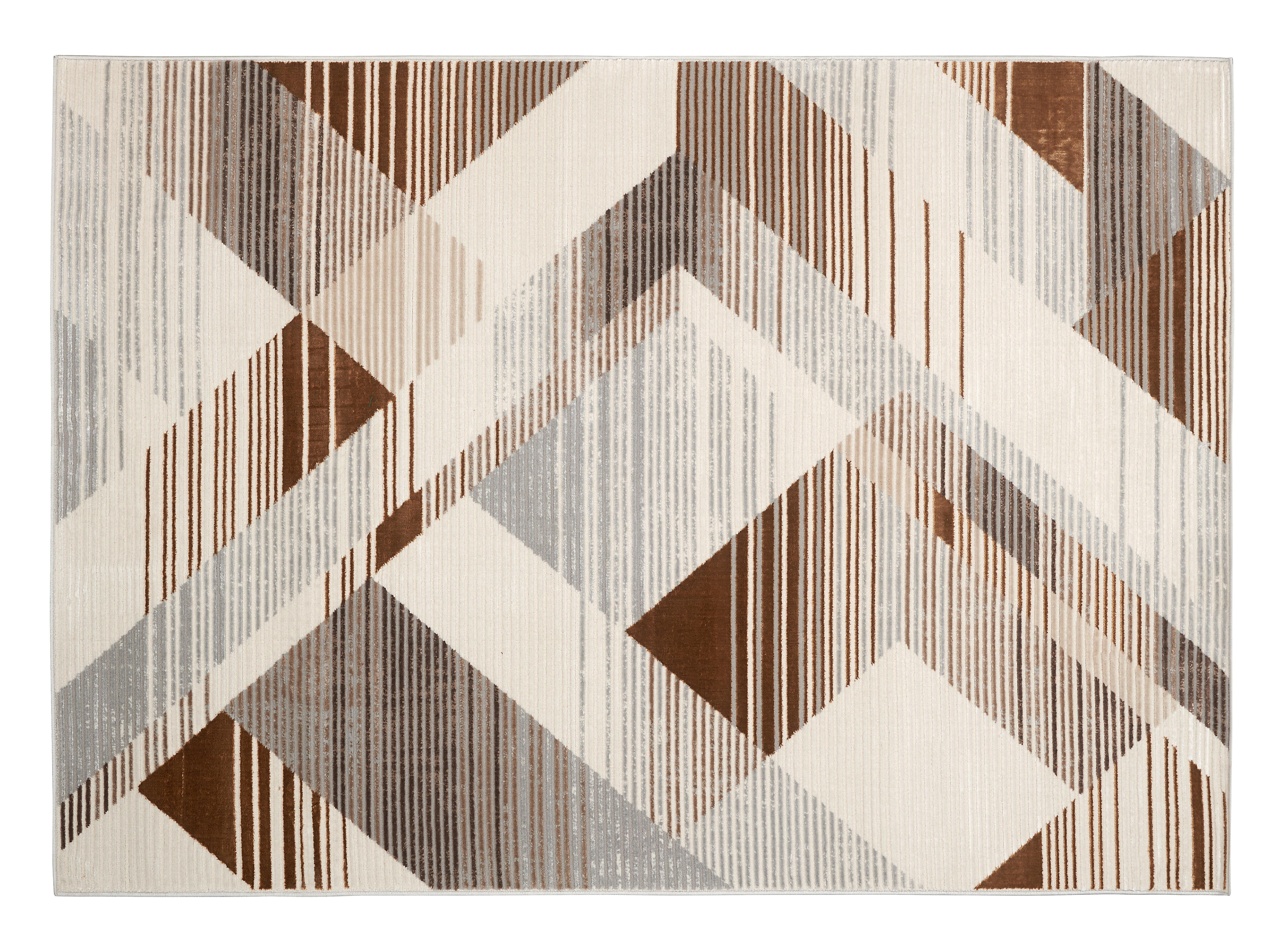 Webteppich Kari - Beige, ROMANTIK / LANDHAUS, Textil (160/230cm) - James Wood