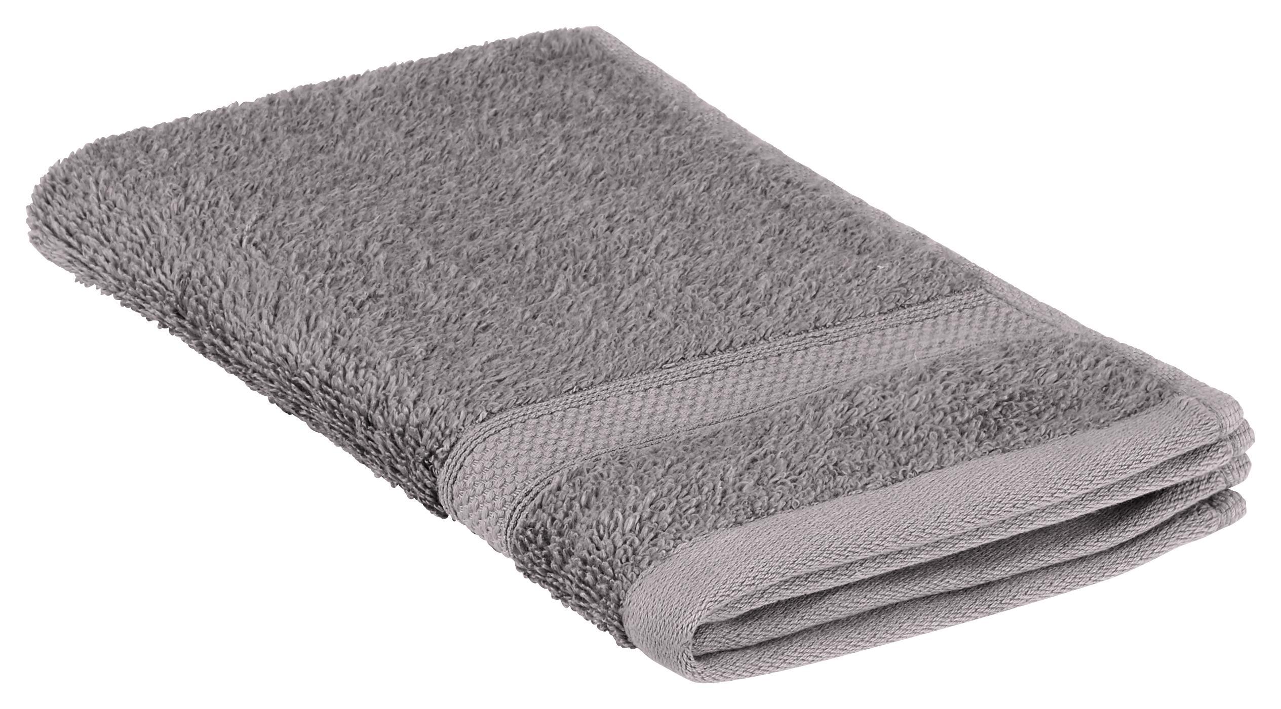 Kéztörlő Anke - Antracit, Basics, Textil (30/50cm) - Luca Bessoni