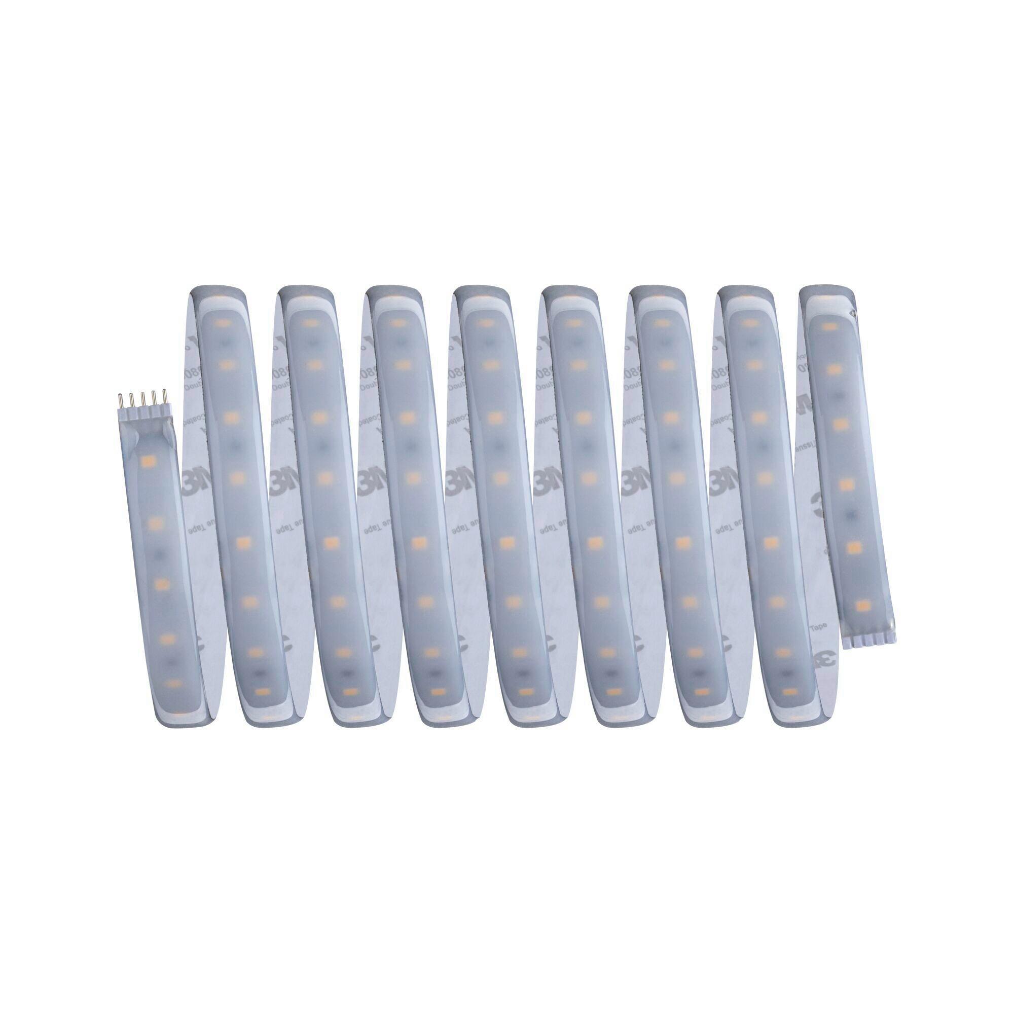 LED-Streifen 3-5,5 cm dimmbar - Silberfarben, Basics, Kunststoff (300-550,0cm) - Paulmann