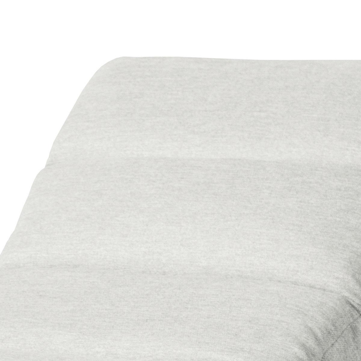 Relaxliege Swing Blick Hellgrau B: 65 Cm - Hellgrau/Schwarz, Design, Textil (65/65/171cm) - Livetastic